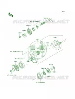 Crankshaft per Kawasaki KX450F 2009