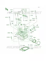 Cylinder Head per Kawasaki KX450F 2009