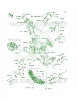 Frame Fittings per Kawasaki KX450F 2009