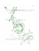 Frame per Kawasaki KX450F 2009