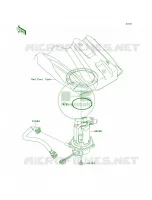 Fuel Pump per Kawasaki KX450F 2009