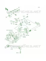 Gear Change Mechanism per Kawasaki KX450F 2009