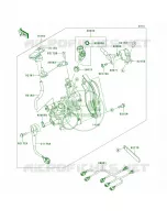 Throttle per Kawasaki KX450F 2009