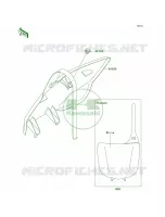 Accessory per Kawasaki KX450F Monster Energy 2009