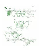 Air Cleaner per Kawasaki KX450F Monster Energy 2009