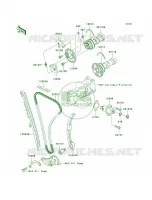CamshaftsTensioner per Kawasaki KX450F Monster Energy 2009