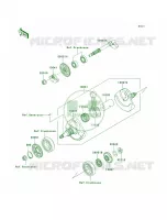 Crankshaft per Kawasaki KX450F Monster Energy 2009