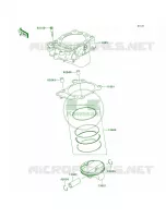 CylinderPistons per Kawasaki KX450F Monster Energy 2009
