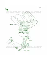 Fuel Pump per Kawasaki KX450F Monster Energy 2009