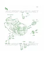 Gear Change DrumShift Forks per Kawasaki KX450F Monster Energy 2009