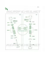Valves per Kawasaki KX450F Monster Energy 2009