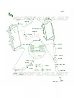 Water Pipe per Kawasaki KX450F Monster Energy 2009