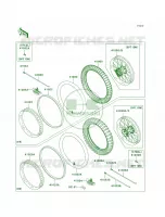 WheelsTires per Kawasaki KX450F Monster Energy 2009