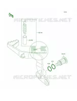 Brake Pedal per Kawasaki KX65  2010