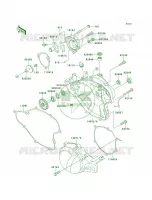 Engine Covers per Kawasaki KX65  2010