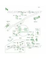 Handlebar per Kawasaki KX65  2010
