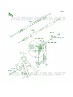 Cables per Kawasaki KX85 Monster Energy 2009