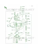 Carburetor per Kawasaki KX85 Monster Energy 2009