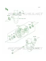 Front Hub per Kawasaki KX85 Monster Energy 2009