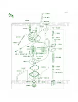 Carburetor per Kawasaki KX100 2007
