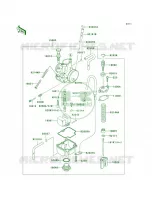Carburetor per Kawasaki KX100 2005