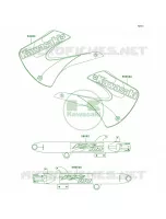DecalsD1 per Kawasaki KX100 2005