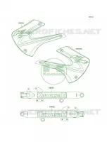 DecalsD2 per Kawasaki KX100 2005
