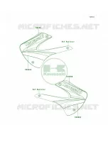 DecalsD4 per Kawasaki KX100 2005