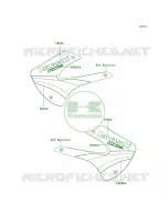 DecalsD5 per Kawasaki KX100 2005