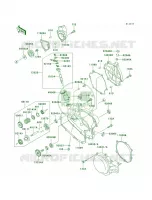 Engine CoversD4D5 per Kawasaki KX100 2005