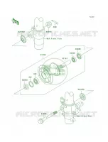 Front Hub per Kawasaki KX100 2005