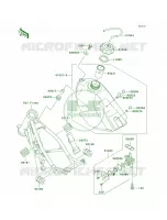Fuel Tank per Kawasaki KX100 2005