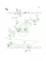 Gear Change Mechanism per Kawasaki KX100 2005