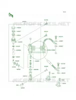 Rear Master Cylinder per Kawasaki KX100 2005