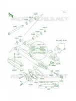 Swingarm per Kawasaki KX100 2005