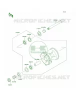 Front Hub per Kawasaki KX250 2005