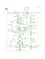Carburetor per Kawasaki KX85 2004
