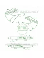 DecalsA1 per Kawasaki KX85 2004