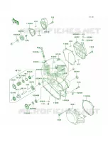 Engine CoversA1A2 per Kawasaki KX85 2004