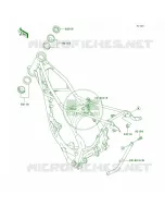 Frame per Kawasaki KX85 2004
