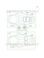 Labels per Kawasaki KX85 2004