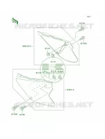 Side Covers per Kawasaki KX85 2004