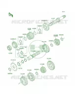 Transmission per Kawasaki KX85 2004