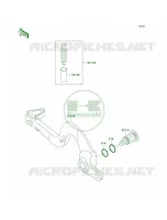 Brake Pedal per Kawasaki KX250 2001