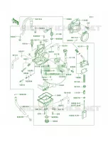 Carburetor per Kawasaki KX250 2001