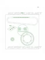 Chain Kit per Kawasaki KX250 2001