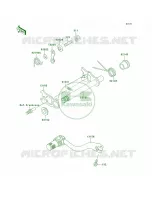 Gear Change Mechanism per Kawasaki KX250 2001