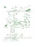 Handlebar per Kawasaki KX250 2001