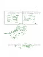 Labels per Kawasaki KX250 2001