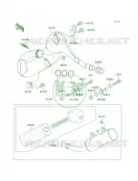Mufflers per Kawasaki KX250 2001